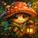 A vibrant cartoon avatar featuring a whimsical animal with vivid colors, expressed in a friendly and approachable style.